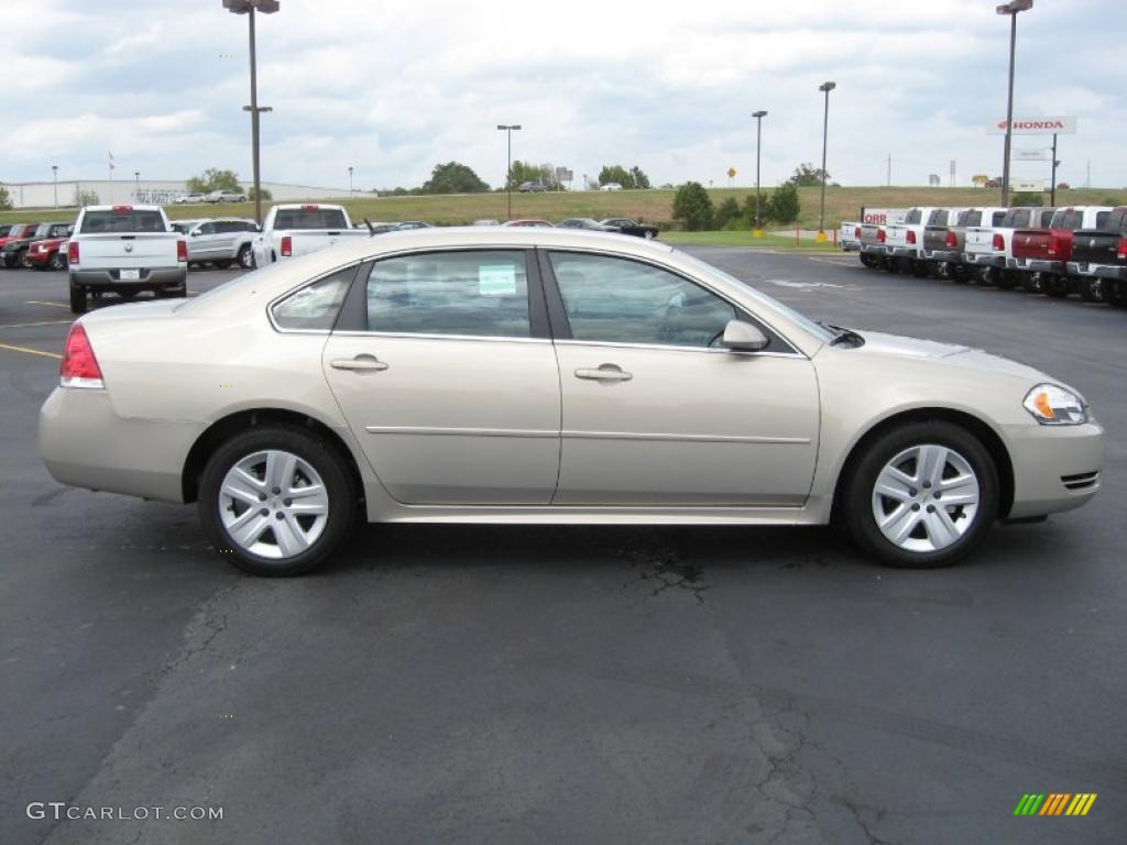 2011 Impala LS - Gold Mist Metallic / Neutral photo #3