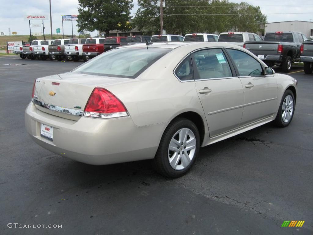 2011 Impala LS - Gold Mist Metallic / Neutral photo #4