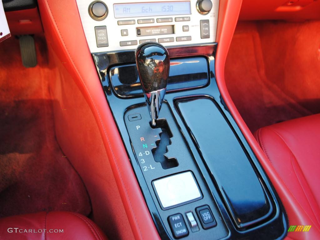 2005 SC 430 Pebble Beach Edition - Black Diamond / Pimento Red photo #16