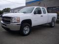 2011 Summit White Chevrolet Silverado 2500HD Extended Cab 4x4  photo #1