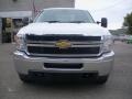 2011 Summit White Chevrolet Silverado 2500HD Extended Cab 4x4  photo #2