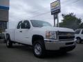 2011 Summit White Chevrolet Silverado 2500HD Extended Cab 4x4  photo #3