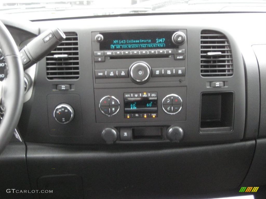 2011 Silverado 1500 LT Crew Cab 4x4 - Taupe Gray Metallic / Ebony photo #7