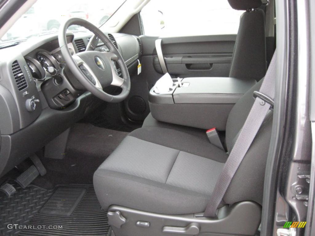 2011 Silverado 1500 LT Crew Cab 4x4 - Taupe Gray Metallic / Ebony photo #8