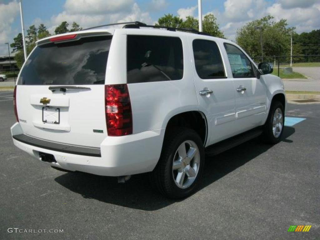 2011 Tahoe LS - Summit White / Ebony photo #2