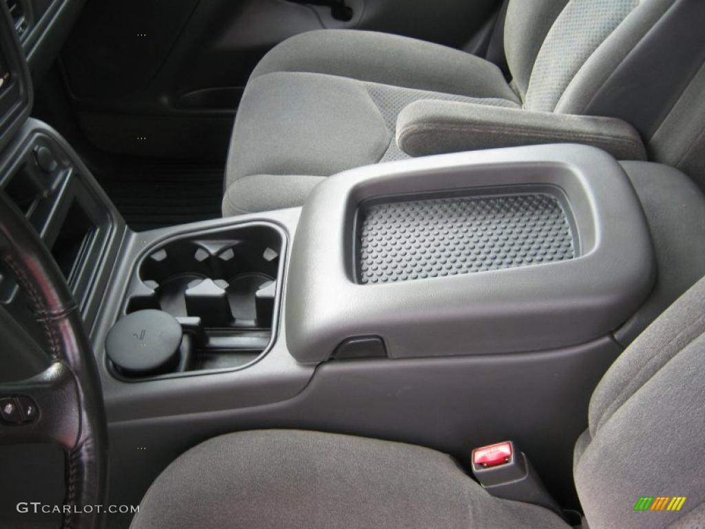 2004 Silverado 1500 LS Extended Cab - Silver Birch Metallic / Dark Charcoal photo #12