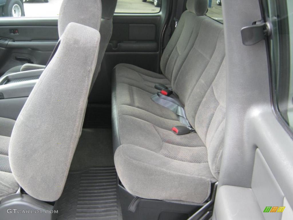 2004 Silverado 1500 LS Extended Cab - Silver Birch Metallic / Dark Charcoal photo #14