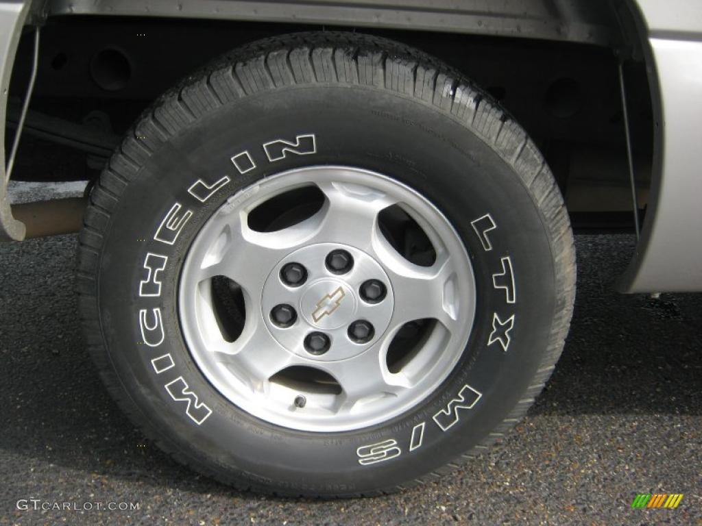 2004 Silverado 1500 LS Extended Cab - Silver Birch Metallic / Dark Charcoal photo #18