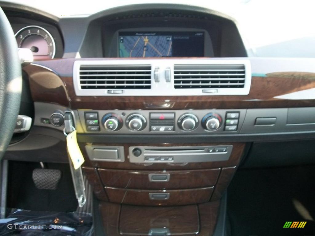 2007 7 Series 750i Sedan - Sterling Grey Metallic / Black photo #18