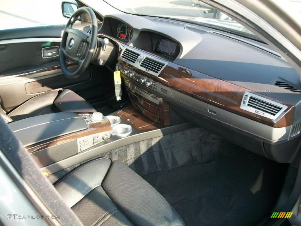 2007 7 Series 750i Sedan - Sterling Grey Metallic / Black photo #27