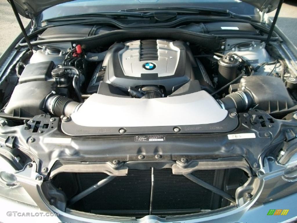 2007 7 Series 750i Sedan - Sterling Grey Metallic / Black photo #29