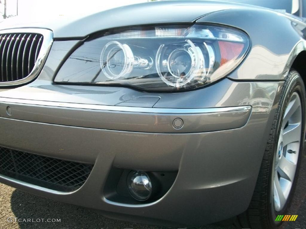 2007 7 Series 750i Sedan - Sterling Grey Metallic / Black photo #30