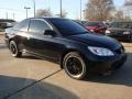 2005 Nighthawk Black Pearl Honda Civic Value Package Coupe  photo #1