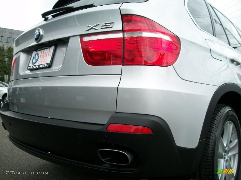 2008 X5 4.8i - Titanium Silver Metallic / Black photo #23