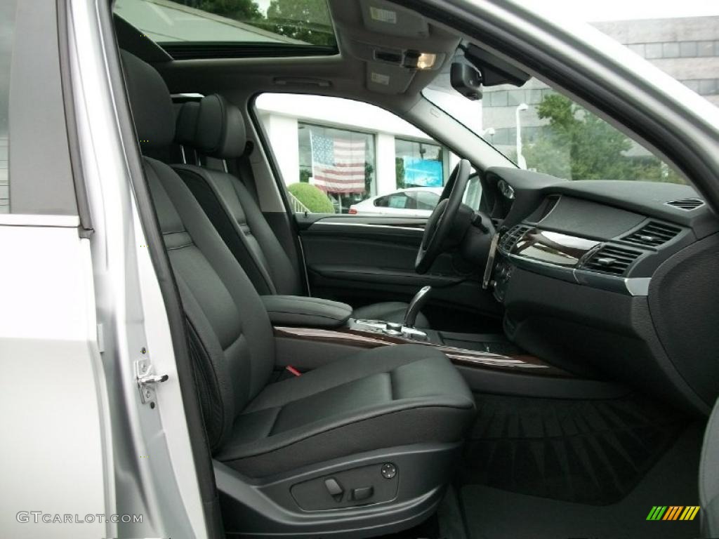 2008 X5 4.8i - Titanium Silver Metallic / Black photo #29