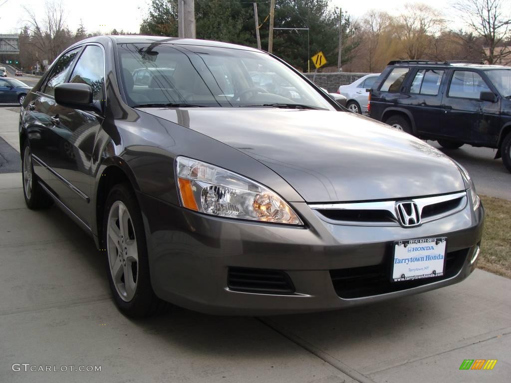 2006 Accord EX-L V6 Sedan - Carbon Bronze Pearl / Ivory photo #3
