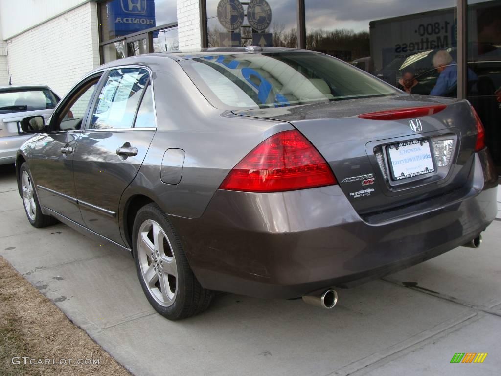 2006 Accord EX-L V6 Sedan - Carbon Bronze Pearl / Ivory photo #4