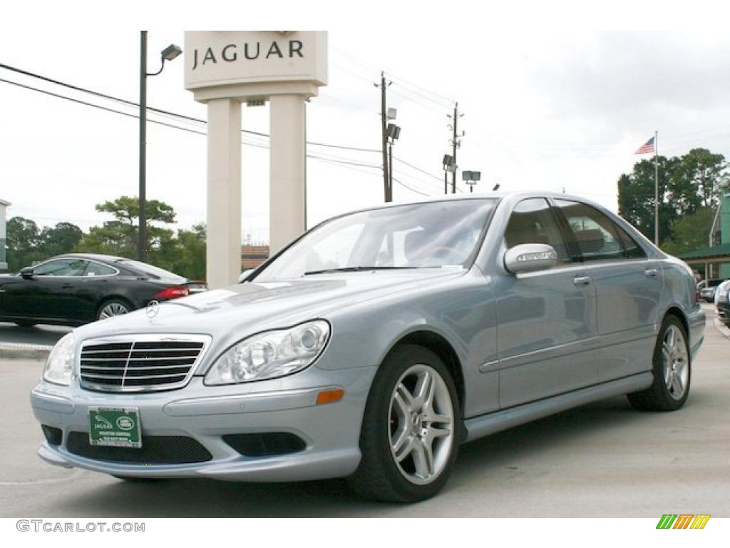 2006 S 500 Sedan - Horizon Blue Metallic / Ash photo #2