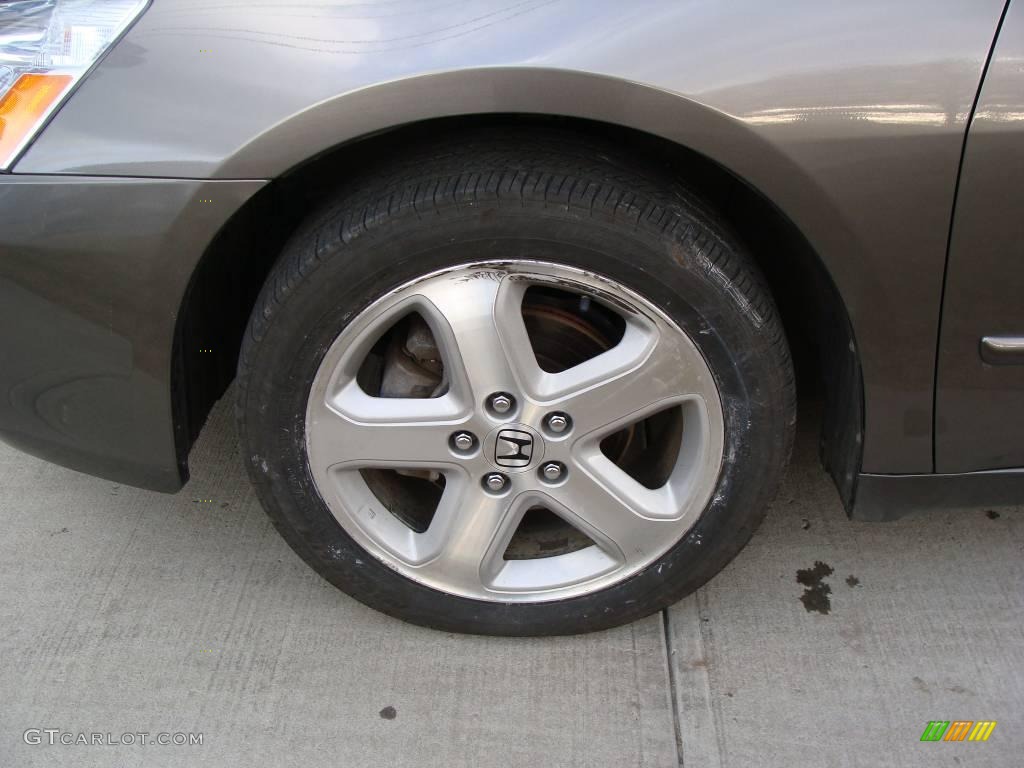 2006 Accord EX-L V6 Sedan - Carbon Bronze Pearl / Ivory photo #6