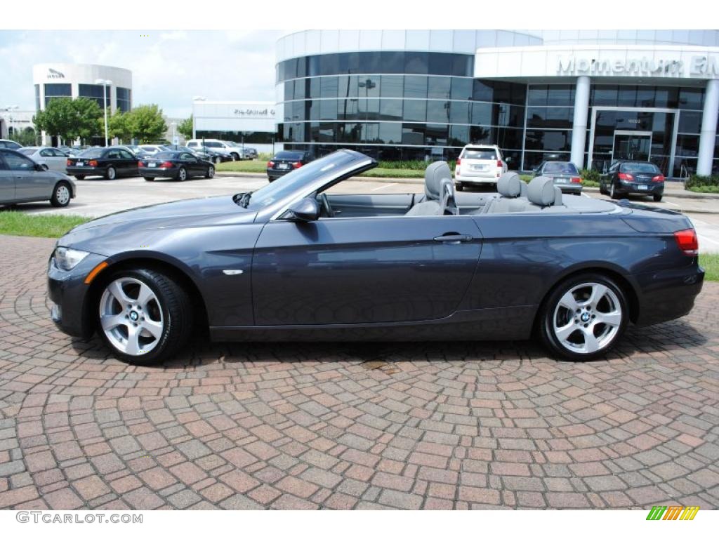 2008 3 Series 328i Convertible - Sparkling Graphite Metallic / Gray photo #2