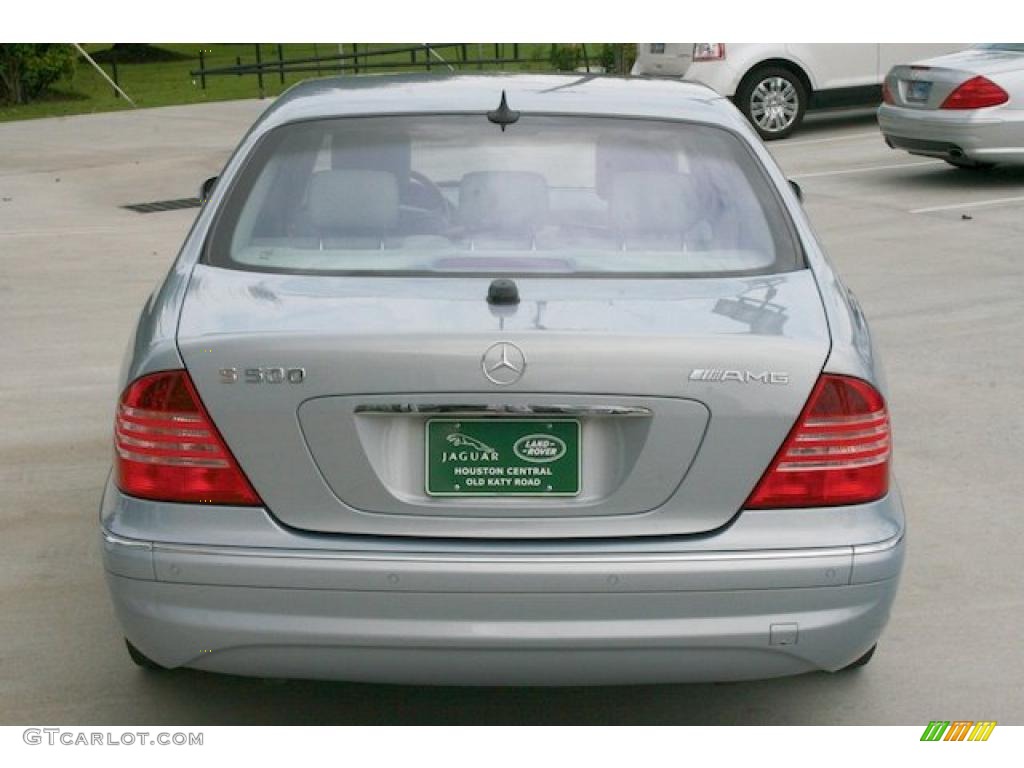 2006 S 500 Sedan - Horizon Blue Metallic / Ash photo #10