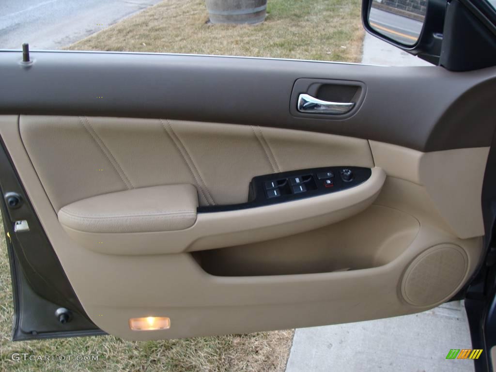 2006 Accord EX-L V6 Sedan - Carbon Bronze Pearl / Ivory photo #8