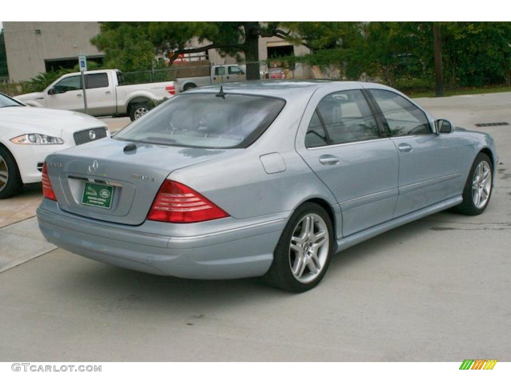 2006 S 500 Sedan - Horizon Blue Metallic / Ash photo #11
