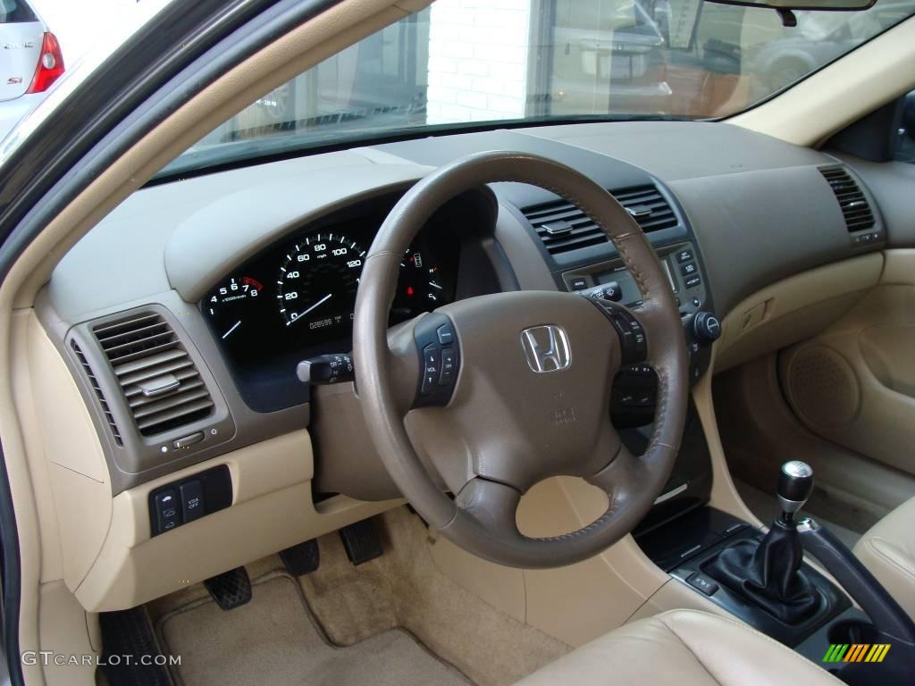 2006 Accord EX-L V6 Sedan - Carbon Bronze Pearl / Ivory photo #9