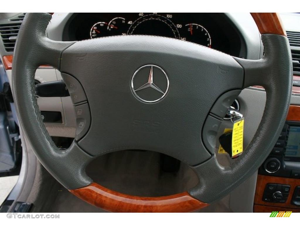 2006 S 500 Sedan - Horizon Blue Metallic / Ash photo #14