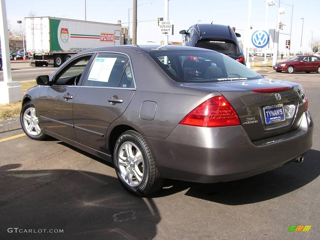 2006 Accord EX Sedan - Carbon Bronze Pearl / Black photo #2