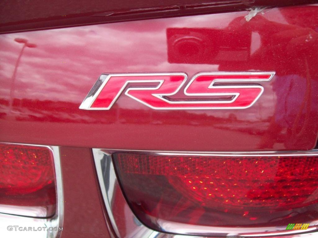 2011 Camaro LT/RS Coupe - Red Jewel Metallic / Gray photo #16