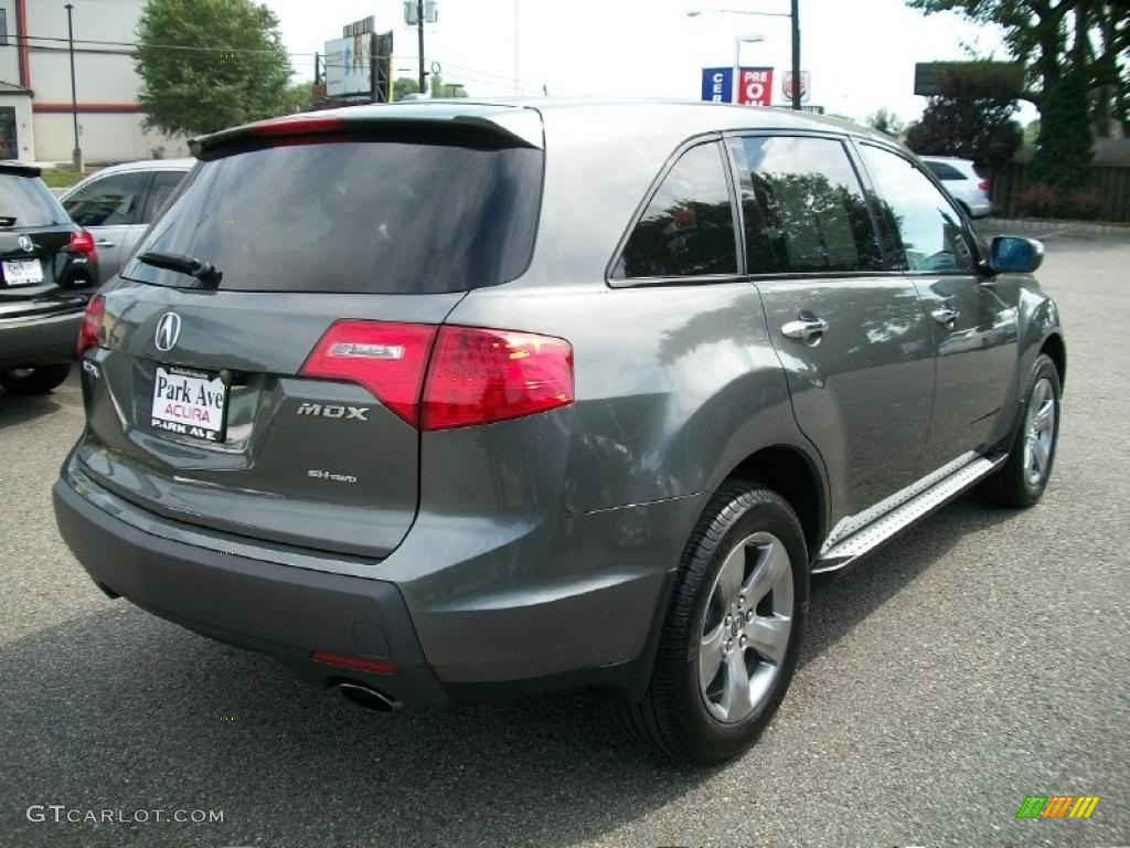 2007 MDX Sport - Nimbus Gray Metallic / Ebony photo #3