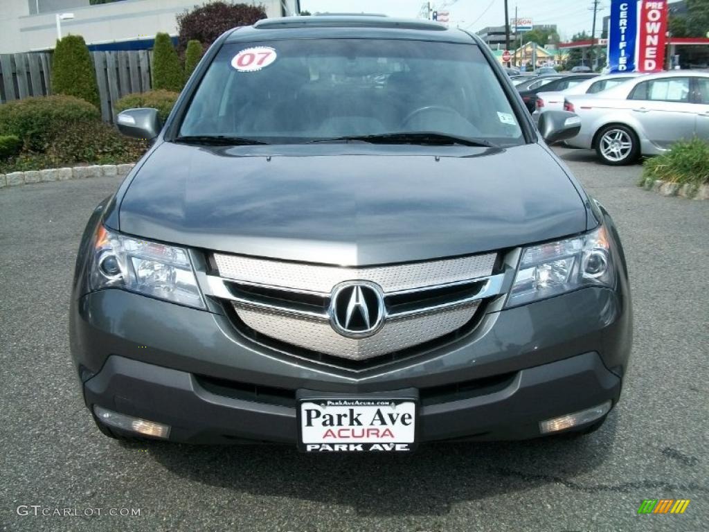 2007 MDX Sport - Nimbus Gray Metallic / Ebony photo #8