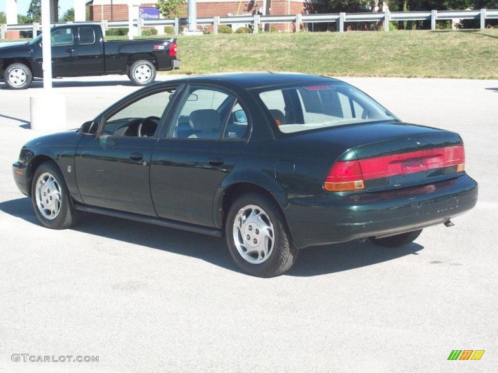 1997 S Series SL2 Sedan - Dark Green / Tan photo #2