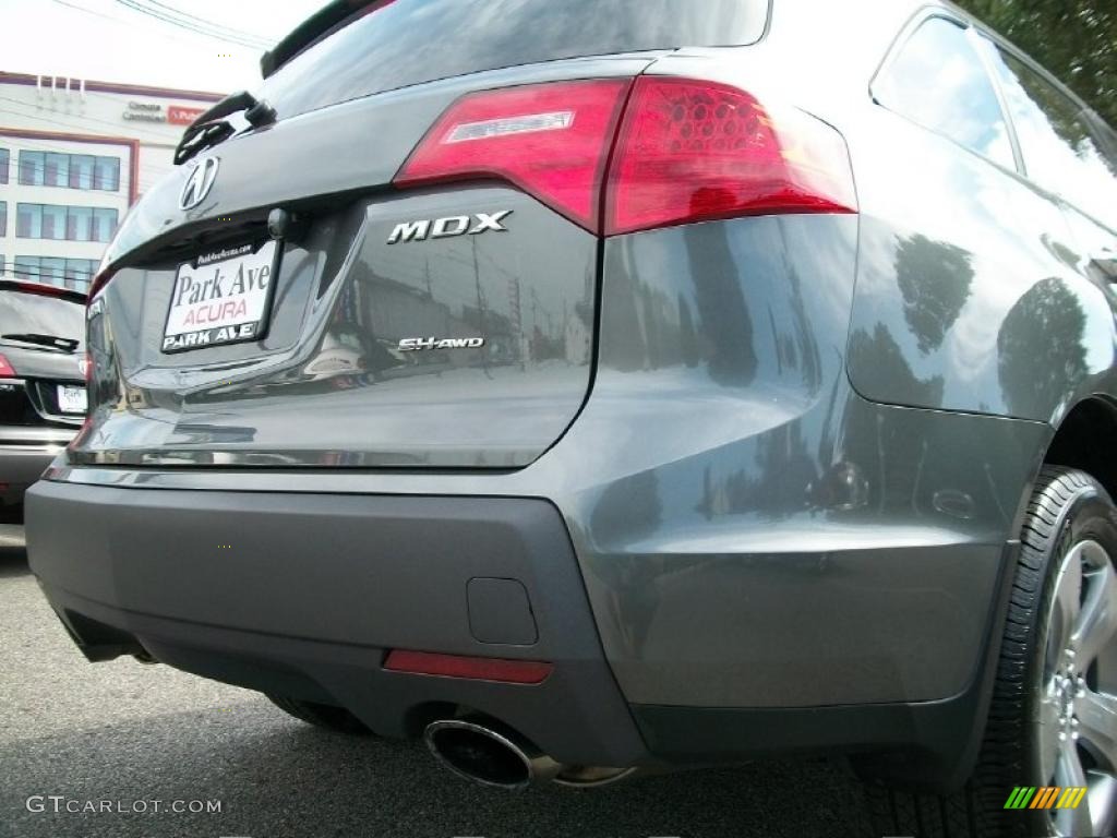 2007 MDX Sport - Nimbus Gray Metallic / Ebony photo #22