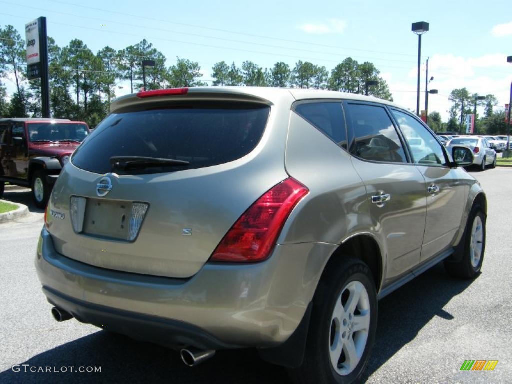 2005 Murano S - Sheer Silver Metallic / Cafe Latte photo #5