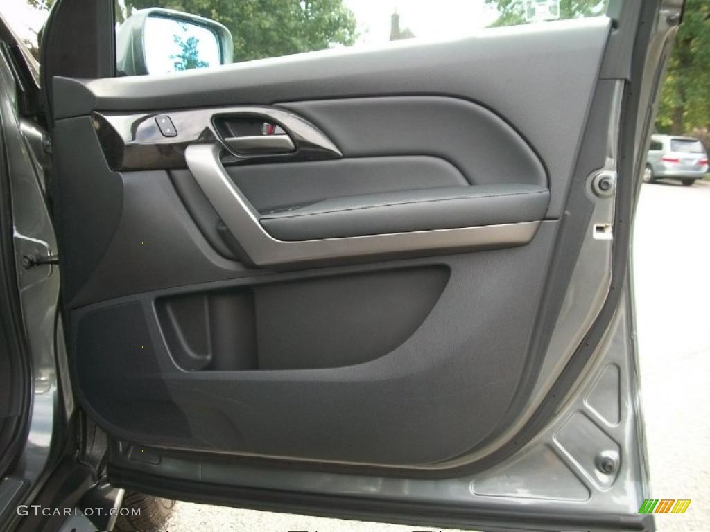 2007 MDX Sport - Nimbus Gray Metallic / Ebony photo #26