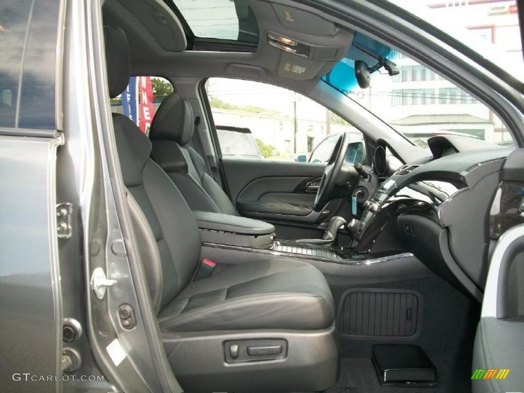 2007 MDX Sport - Nimbus Gray Metallic / Ebony photo #28
