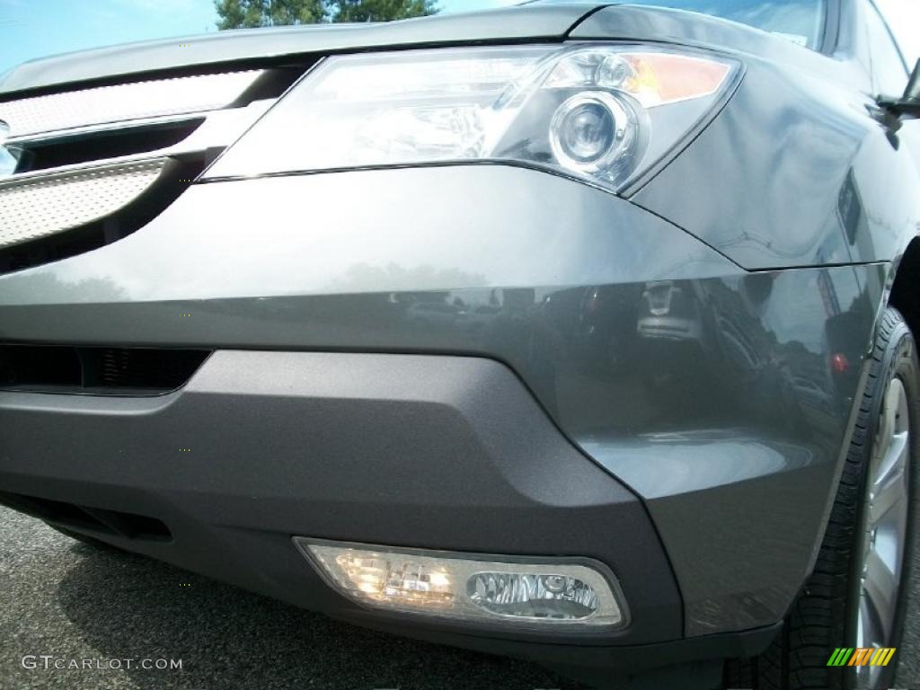 2007 MDX Sport - Nimbus Gray Metallic / Ebony photo #30
