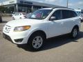 2010 Pearl White Hyundai Santa Fe GLS  photo #2