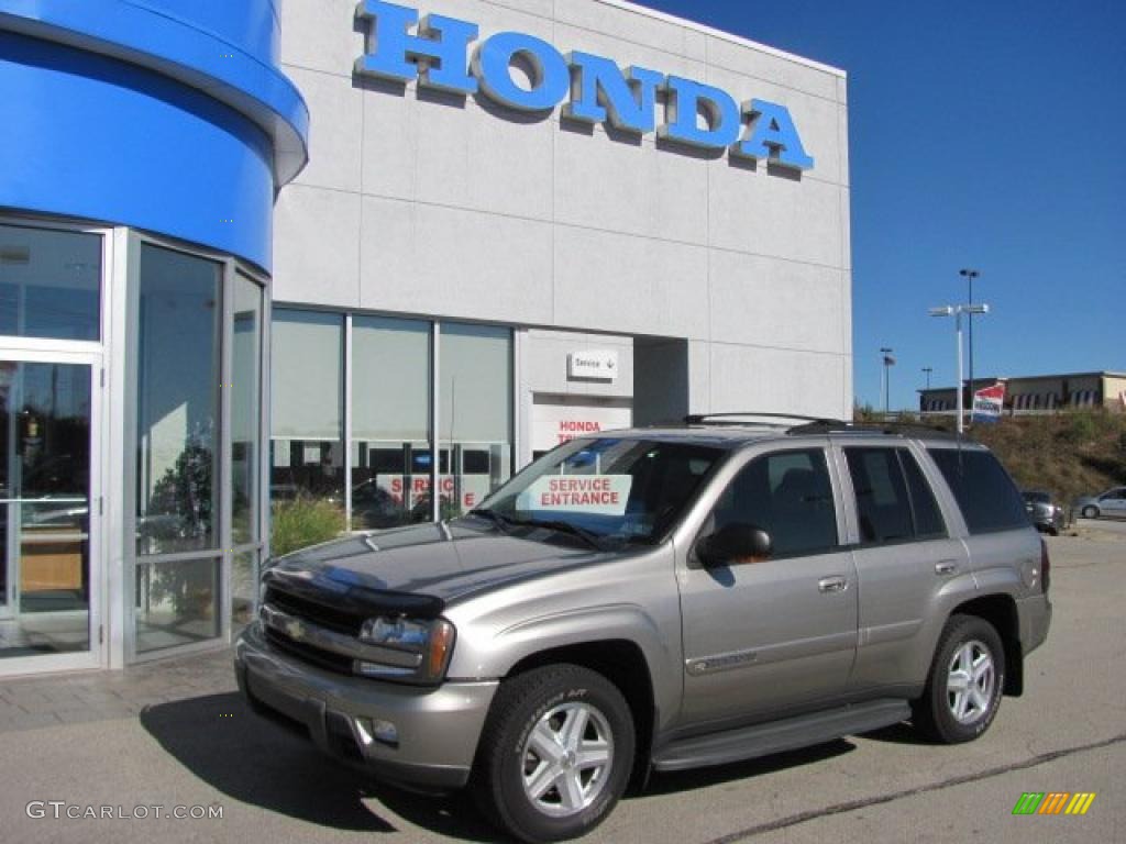 2003 TrailBlazer LTZ 4x4 - Light Pewter Metallic / Medium Pewter/Dark Pewter photo #1