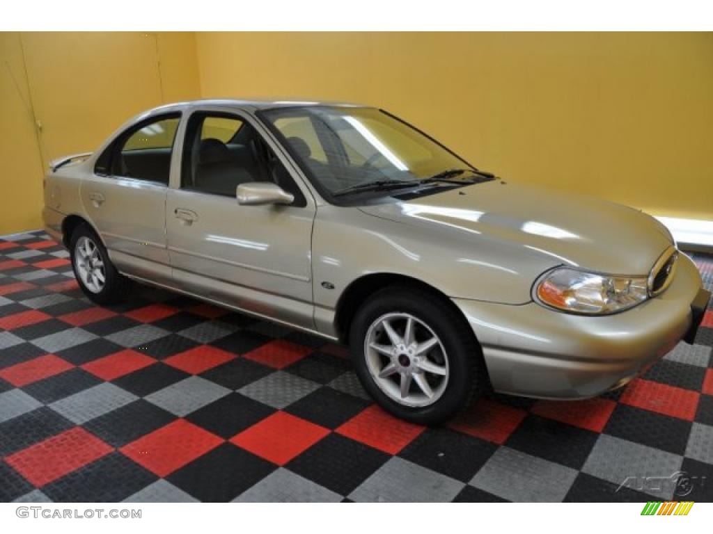 2000 Contour SE Sport - Harvest Gold Metallic / Greystone photo #1