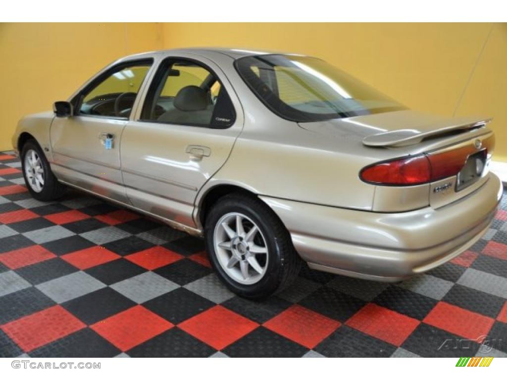 2000 Contour SE Sport - Harvest Gold Metallic / Greystone photo #4