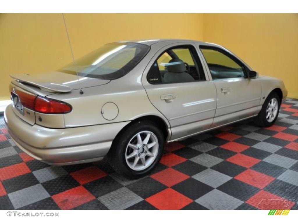 2000 Contour SE Sport - Harvest Gold Metallic / Greystone photo #6