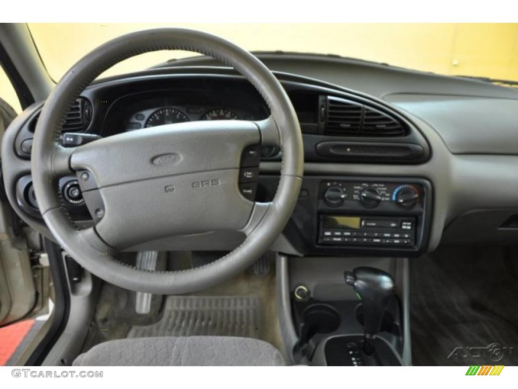 2000 Contour SE Sport - Harvest Gold Metallic / Greystone photo #7