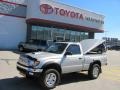 2002 Lunar Mist Metallic Toyota Tacoma Regular Cab 4x4  photo #1