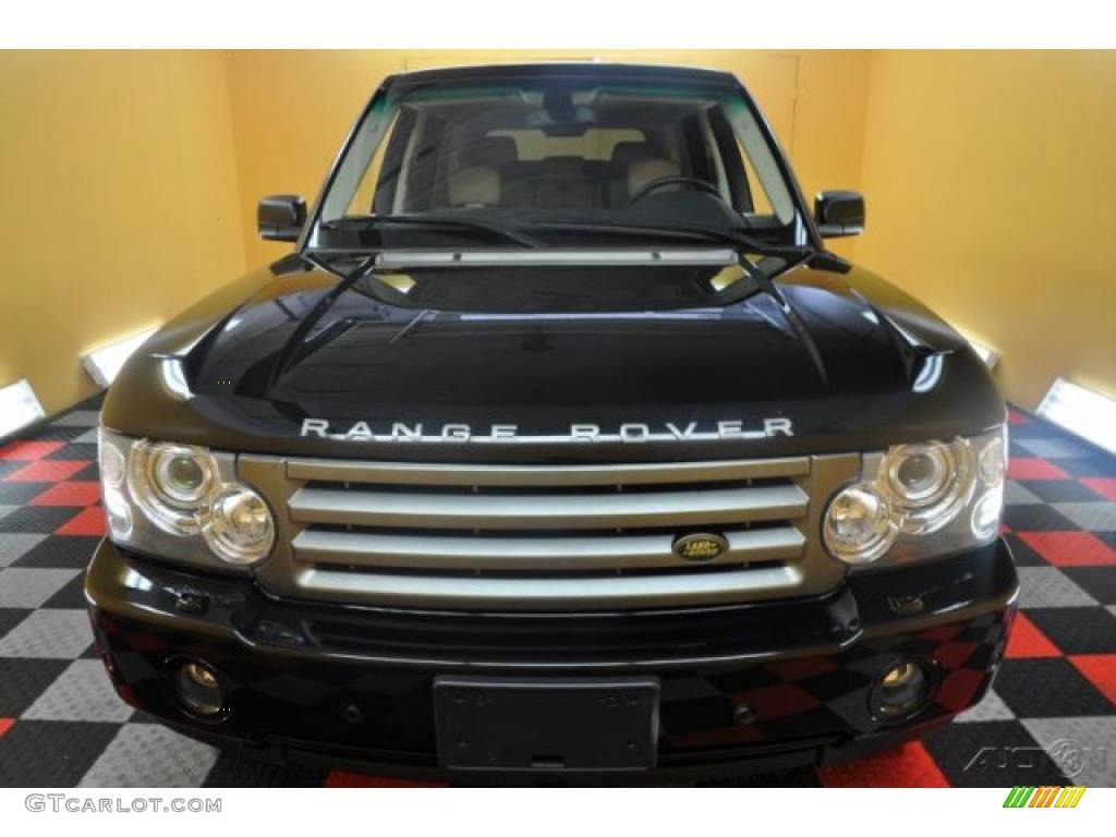 2006 Range Rover HSE - Java Black Pearl / Sand/Jet photo #2