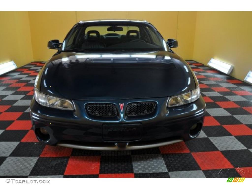 1997 Grand Prix GT Coupe - Dark Teal Metallic / Dark Pewter photo #2
