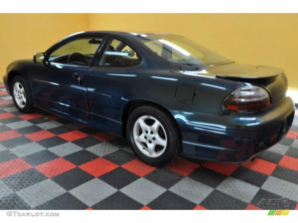 1997 Grand Prix GT Coupe - Dark Teal Metallic / Dark Pewter photo #4