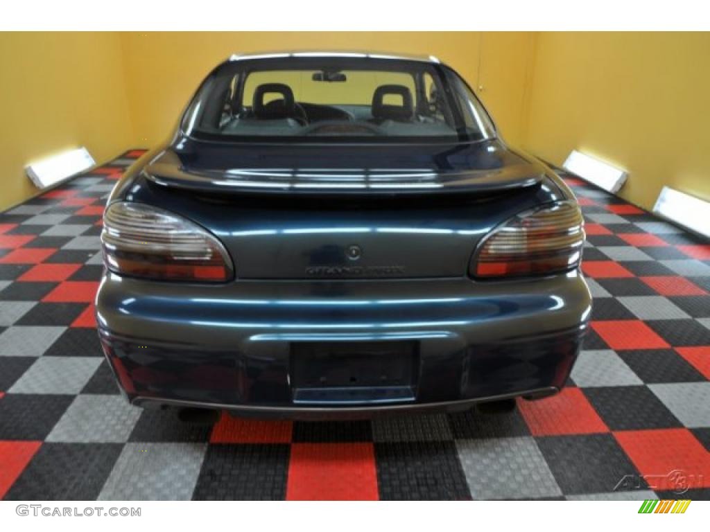 1997 Grand Prix GT Coupe - Dark Teal Metallic / Dark Pewter photo #5
